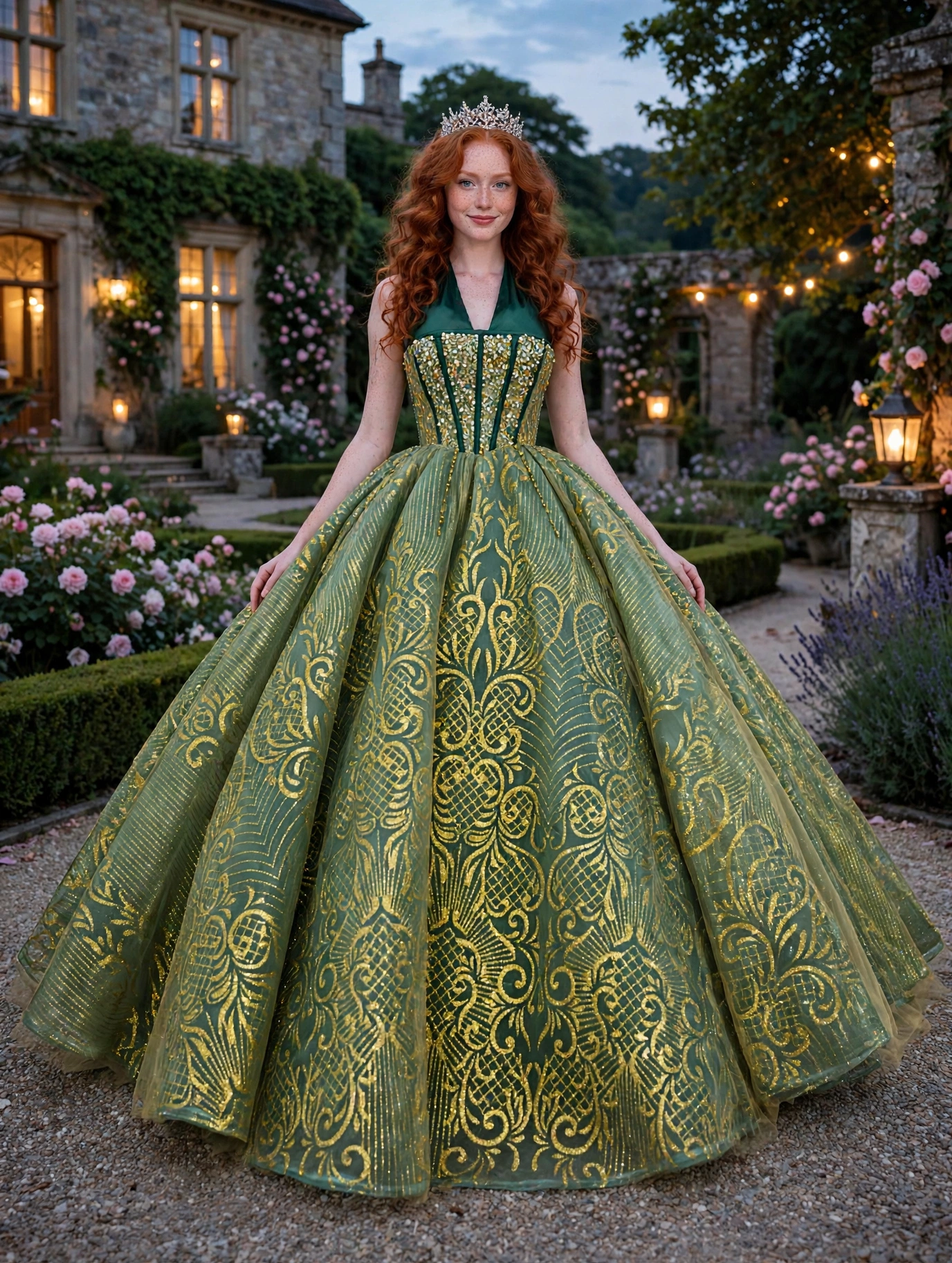 Verde Salvia quinceanera dresses